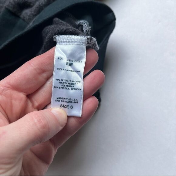 SOL Angeles Grey Pullover Sweater Size Small NWOT - Picture 6 of 6